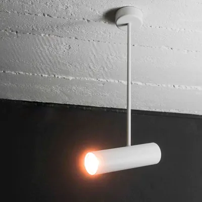 Produktbild von Deckenstrahler Modern EYE Weiß Metall GU10 schwenkbare Deckenleuchte Wohnzimmer Schlafzimmer Flur