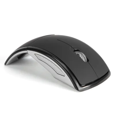 Produktbild von ZD-01 2,4-GHz-Funkmaus, faltbar, ergonomisch, mit USB-Empfänger, schwarz, für Notebooks