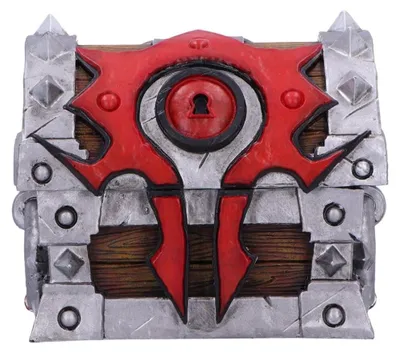 Produktbild von World of Warcraft Aufbewahrungsbox Treasure Chest Horde War 11 cm