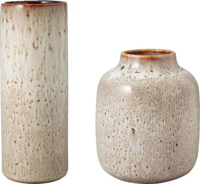 Produktbild von like. by Villeroy & Boch Lave Home Vasen beige 2er Set