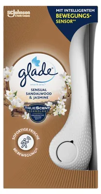 Immagine prodotto di Glade (Brise) Sense & Spray, ricarica per diffusore di fragranze per ambienti con sensore di movimento, profumo "Sensual"