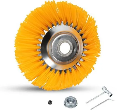 Immagine prodotto di Spazzola per erbacce 20 cm x 25 cm in nylon per tosaerba – Accessori da giardino