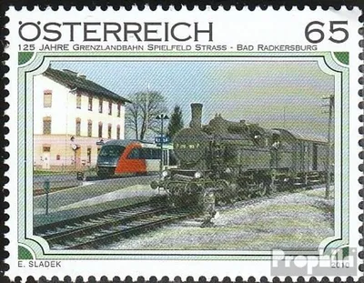 Produktbild von Briefmarken Österreich 2010 Mi 2882 (kompl.Ausg.) gestempelt Eisenbahnen