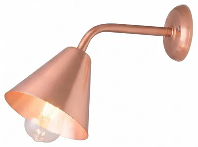 Obrázek produktu pro Měděné nástěnné svítidlo z pravé mosazi Klasické nástěnné svítidlo E27, Obrázek vytvořený pomocí AI
