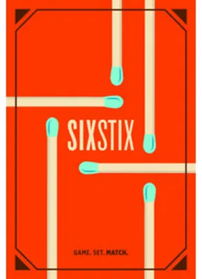 Produktbild von Sixstix Logik- und Strategiespiel aus Holz mit 55 Spielkarten und 6 Holzstäbchen
