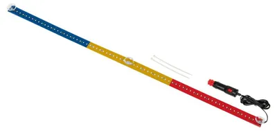 Immagine prodotto di Bandiera luminosa Lampa 90 cm, 72 LEDS, 24V - Romania