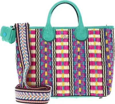 Produktbild von Gabs Schultertasche Shopper Nora TG Paglia Rigata + Naplak Shoulderbag Peperita bunt