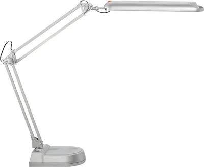 Image de MAUL Lampe de table MAULatlantic LED 6.500 K Pied argenté