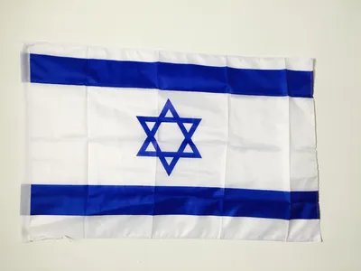 Produktbild von Famanu Flagge Israel 90x60 cm - Polyester für Innen- und Außenbereich