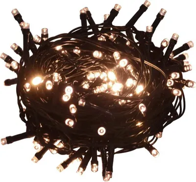 Produktbild von Lichterkette mit 1000 LEDs 100 m 8 Lichteffekte IP44 Warmweiß