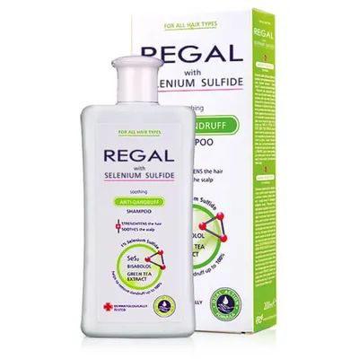 Obrázek produktu pro Regal selenium sulfide zklidňující šampon proti lupům 200 ml
