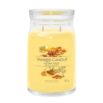 Productafbeelding van Yankee Candle Herfstzonsondergang, Rond, Geel, 1 stuk