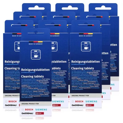 Produktbild von 10x Bosch TCZ6001 Reinigungstabletten für Kaffeevollautomaten