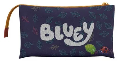 Image de Trousse Bluey à trois compartiments avec fermeture à glissière