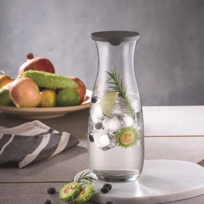 Produktbild von Hermia Concept, PB-43813 G, Flasche, Transparent, Glas, 7,9 x 7,9 x 8,4 cm
