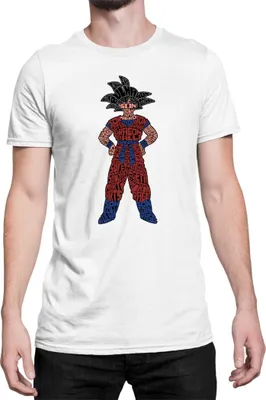 Immagine prodotto di Maglietta da uomo Dragon Anime Manga Ball Z Goku 04, Man L , Blanc