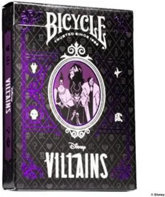 Produktbild von Bicycle Disney - Green & Purple Villains