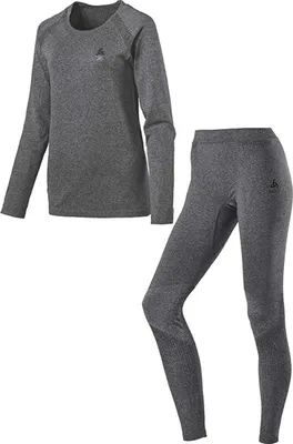 Produktbild von Odlo Funktionsunterwäsche Set Damen long Performance Essential : XL Grösse - Bekleidung: XL