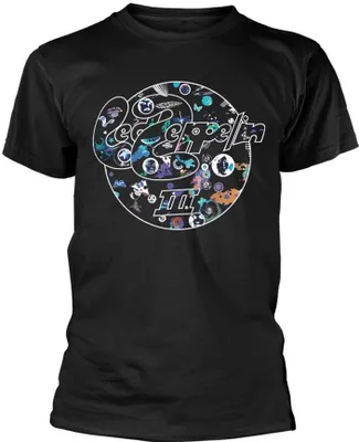 Obrázek produktu pro Led Zeppelin - "III" Tričko pro muže/dámy Uni PH1244 (S) (Černá)