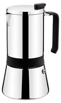 Espressokocher Edelstahl 18/10, 10 Tassen, 500 ml, Induktion