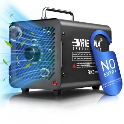 Produktbild von Ozongenerator 65000 mg/h, bis 300 m², Timer, Leise≤35 dB, Ozonisator Industrie, Geruchsbeseitigung/Desinfektion für Industrie, Haushalt, Auto, Hotel