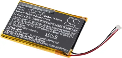 Produktbild von vhbw Akku kompatibel mit Garmin GPSMap 66i GPS Navigation Navi (3100 mAh, 3,8 V, Li-Polymer)