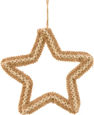 Produktbild von Christbaumschmuck Stern aus Jute 15cm natur