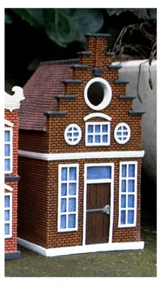 Produktbild von Stadthaus für Vögel mit 3 Nistkästen, 25 cm