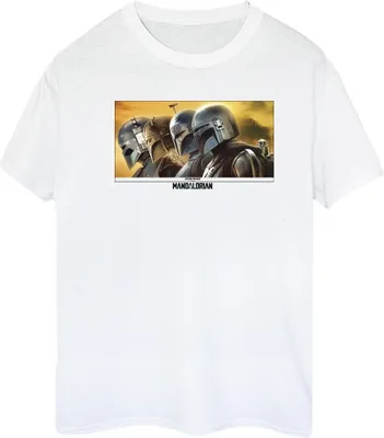 Produktbild von Star Wars - "The Mandalorian" T-Shirt für Damen BI45934 (XL) (Weiß)