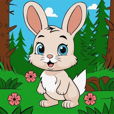 Image de Peinture par numéros - Magic Rabbit Kids