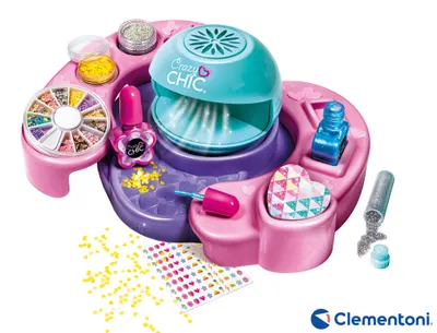 Zdjęcie produktu dla Clementoni Crazy Chic Odjazdowe Studio Paznokci 6+