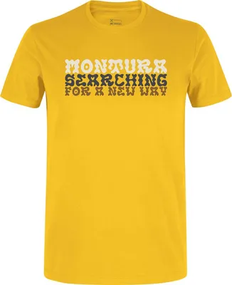 Produktbild von Woodstock T-Shirt für Herren - leichtes Kletter- und Freizeitshirt, Montura, Farbe:348-MUSTARD, Größe:XXL