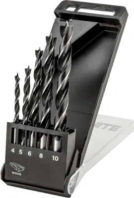 Immagine prodotto di GRAPHITE Punta a spirale per legno, 4,0 - 10 mm, set di 5 pezzi.