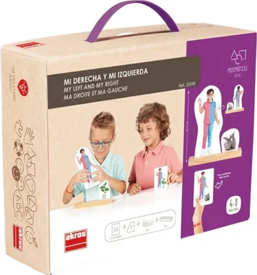 Obrázok produktu pre Vzdelávacia hra - Smery doprava, doľava / Akros