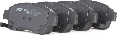 Produktbild von RIDEX Bremsbeläge Satz Vorne für TOYOTA Yaris Schrägheck (P13) 402B0109