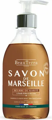 Produktbild von Beauterra Marseille Jabón Karité 300ml