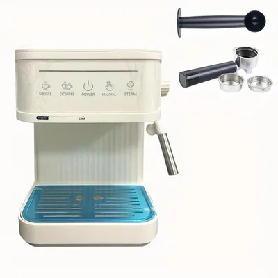 Immagine prodotto di Macchina per espresso – Macchina per il caffè – Macchina per il latte – Montalatte – 20 bar – 1,8 litri – Bianco