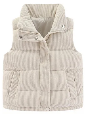 Immagine prodotto di Gilet imbottito in piuma leggera Icegrey per bambini, unisex, senza maniche