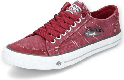 Zdjęcie produktu dla Dockers by Gerli Herren Canvas Sneaker Bordeaux