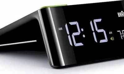 Obrázek produktu pro Braun BNC016 - Budík - Quartz - stolní - černý