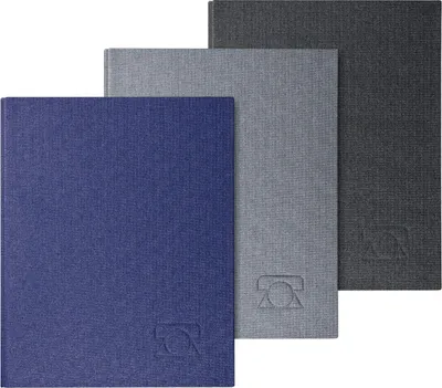 Produktbild von Telefonringbuch A5 Metallico farbig sortiert Packung mit 4 Stück