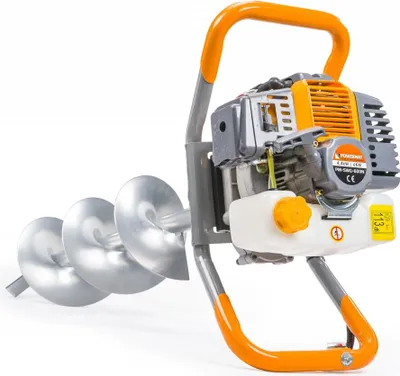 Produktbild von Powermat Motorisierte Erdbohrmaschine 6Hp + 3 Bohrer Pm-Swg-600N-3W