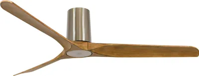 Produktbild von Energiespar Deckenventilator mit Fernbedienung Londo Chrom gebürstet 132 cm