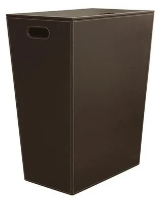 Obrázek produktu pro Koš na prádlo ECO PELLE 43x48x26cm, hnědý