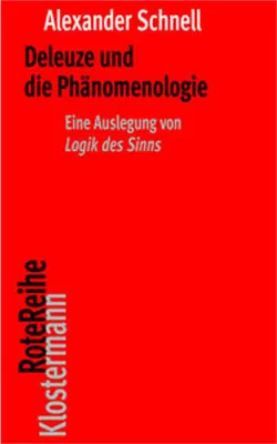 Immagine prodotto di Deleuze und die Phänomenologie