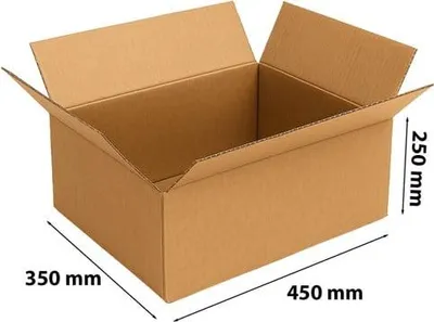 Obrázok produktu pre Kartónová krabica Kartónová prepravná krabica 450 x 350 x 250 mm Business L