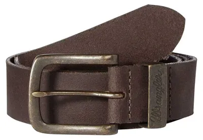 Image de Ceinture Wrangler Basic Metal Loop Marron 85 cm Homme Marron 85 cm