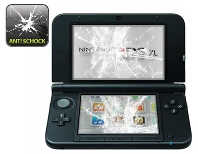 Produktbild von 4x Panzerfolie für Nintendo 3DS XL ANTI-SCHOCK Displayschutzfolie HD ULTRA KLAR