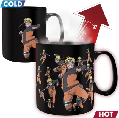 Produktbild von ABYstyle - Naruto Shippuden Multicloning Thermoeffekt  Tasse