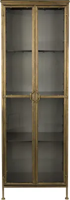 Produktbild von Dutchbone Gertlush Aufbewahrungsschrank / Vitrinenschrank Metall Gold
